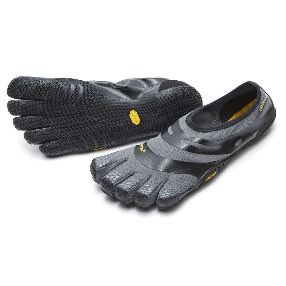 Vibram Fivefingers EL-X Erkek Spor Ayakkabı Gri/Siyah,LE3467128